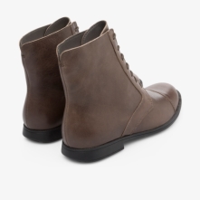 Camper Mil Womens Ankle Boots US-07449 Brown Outlet USA